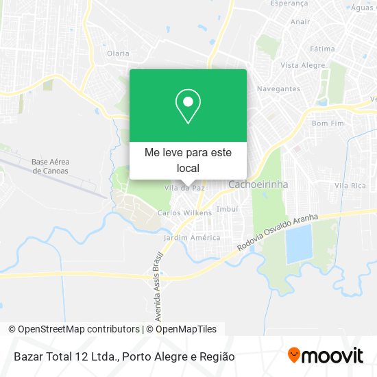 Bazar Total 12 Ltda. mapa