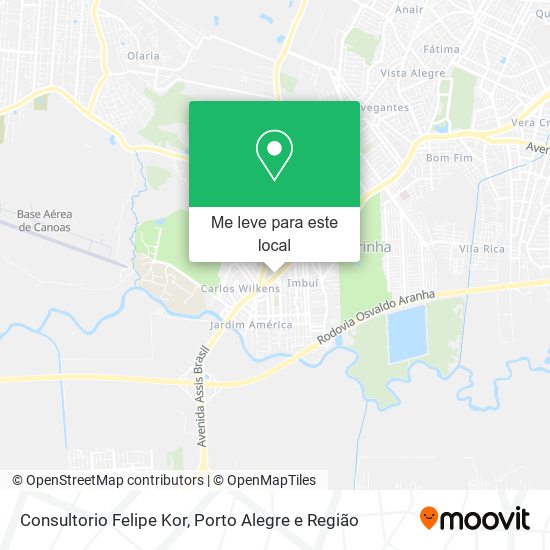 Consultorio Felipe Kor mapa
