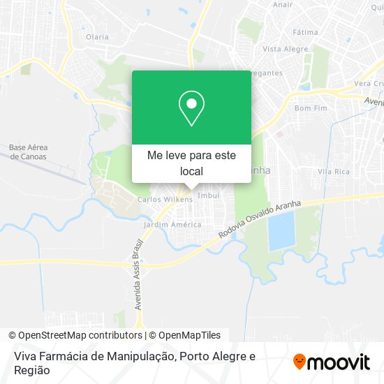 Viva Farmácia de Manipulação mapa