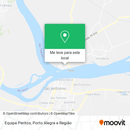Equipe Peritos mapa