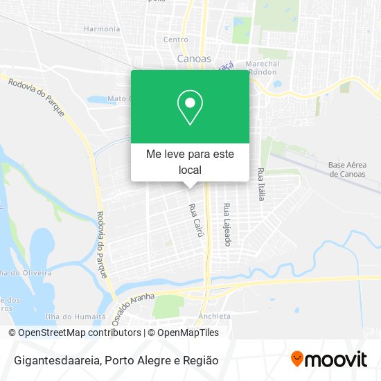 Gigantesdaareia mapa