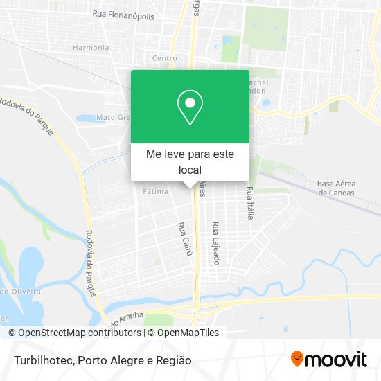 Turbilhotec mapa