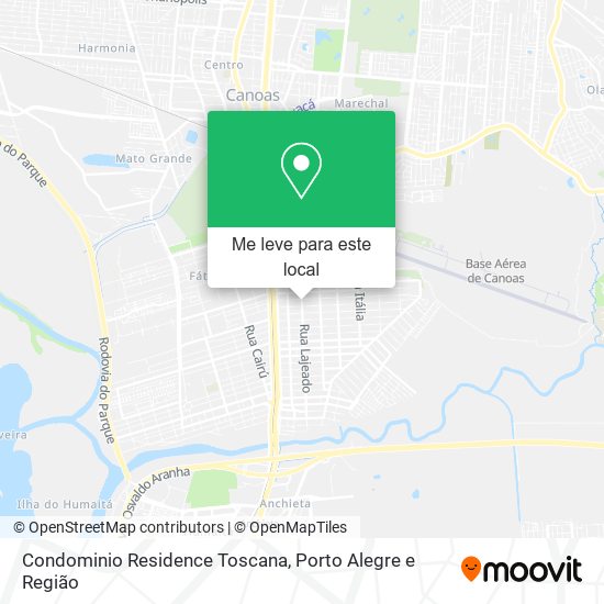 Condominio Residence Toscana mapa