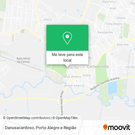Danusacardoso mapa