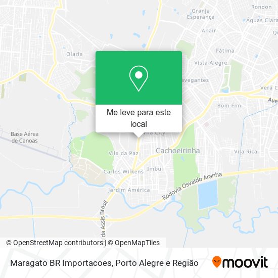 Maragato BR Importacoes mapa