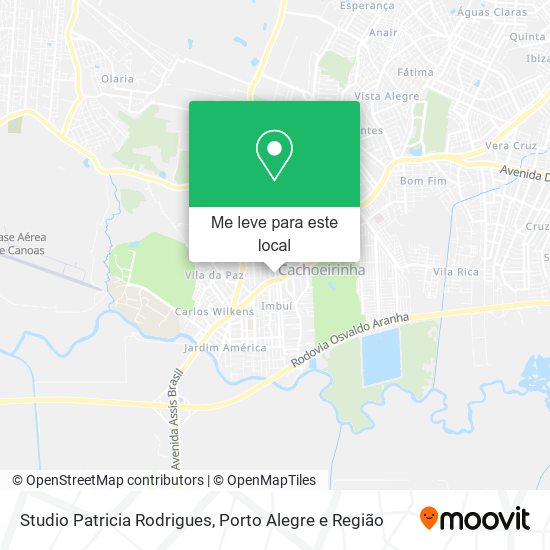 Studio Patricia Rodrigues mapa