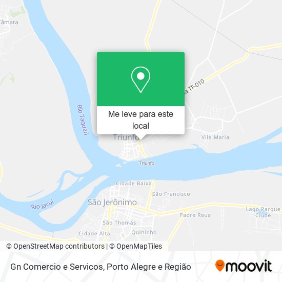 Gn Comercio e Servicos mapa