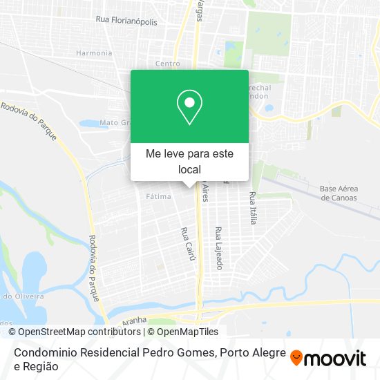 Condominio Residencial Pedro Gomes mapa