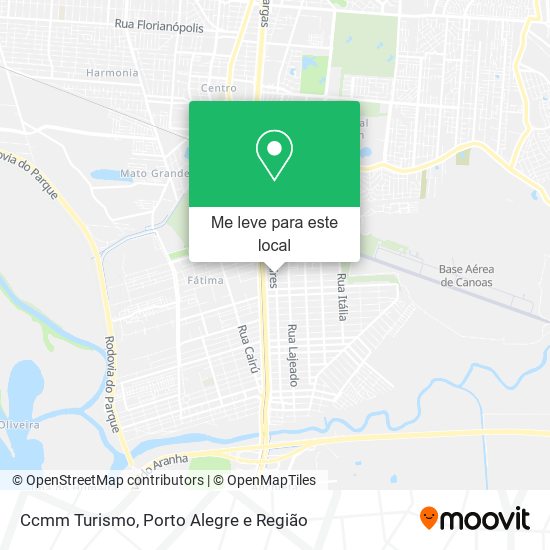 Ccmm Turismo mapa