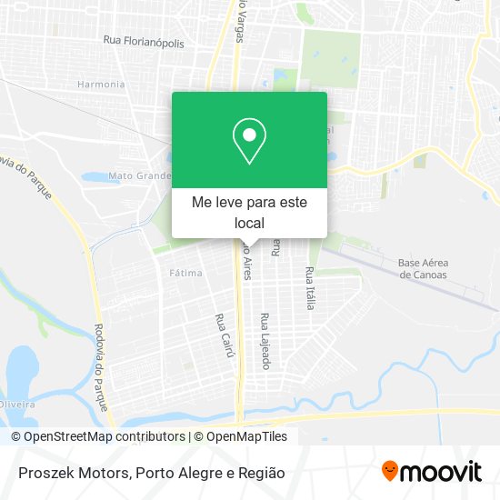 Proszek Motors mapa