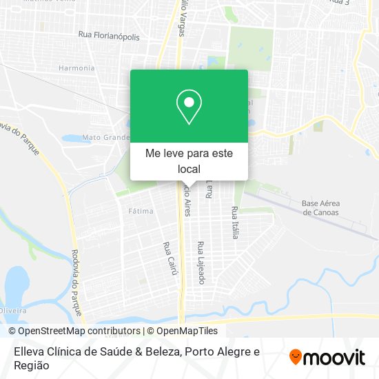 Elleva Clínica de Saúde & Beleza mapa