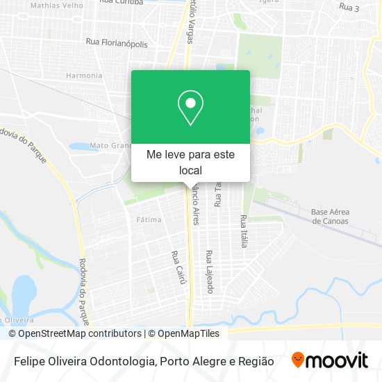 Felipe Oliveira Odontologia mapa