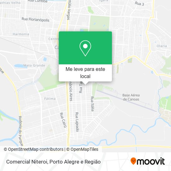 Comercial Niteroi mapa