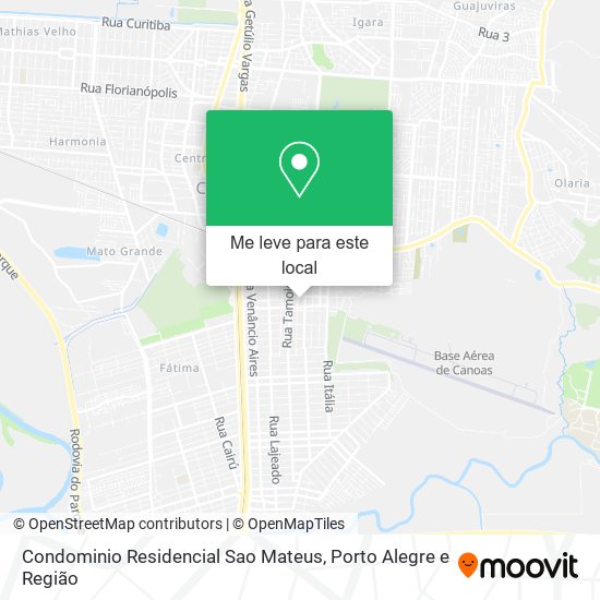 Condominio Residencial Sao Mateus mapa
