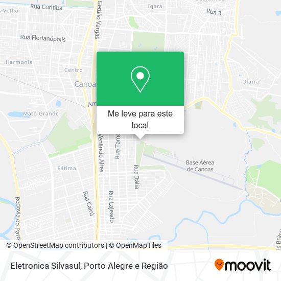 Eletronica Silvasul mapa