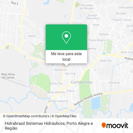 Hidrabrasil Sistemas Hidráulicos mapa