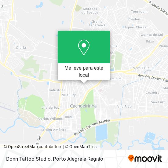 Donn Tattoo Studio mapa