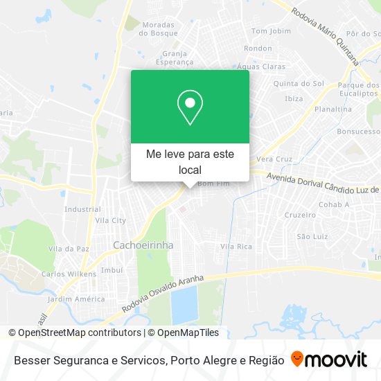 Besser Seguranca e Servicos mapa