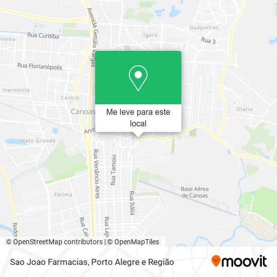 Sao Joao Farmacias mapa
