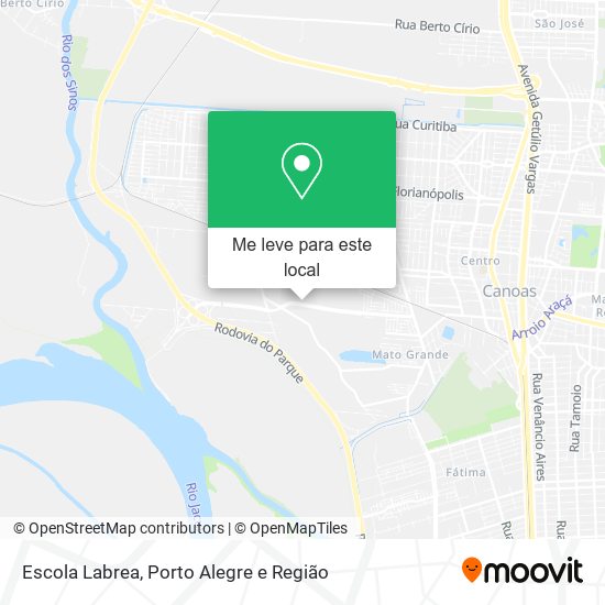 Escola Labrea mapa