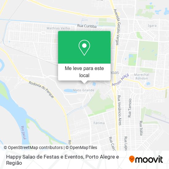 Happy Salao de Festas e Eventos mapa