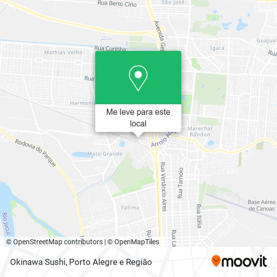 Okinawa Sushi mapa