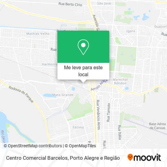 Centro Comercial Barcelos mapa