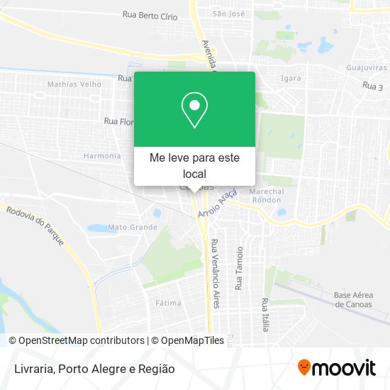 Livraria mapa