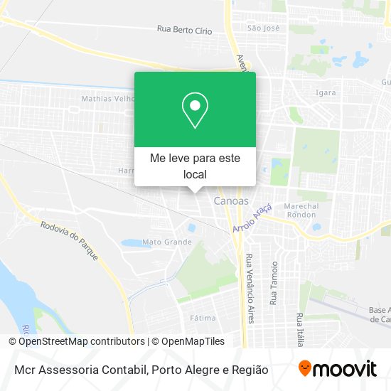 Mcr Assessoria Contabil mapa