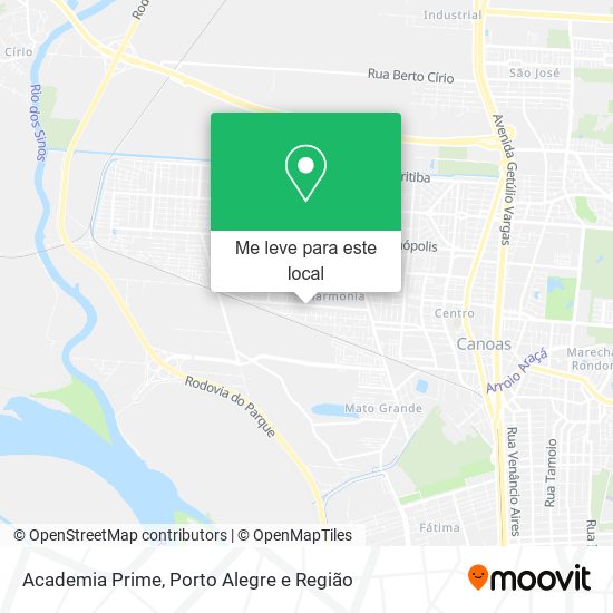 Academia Prime mapa
