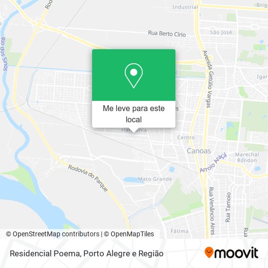 Residencial Poema mapa
