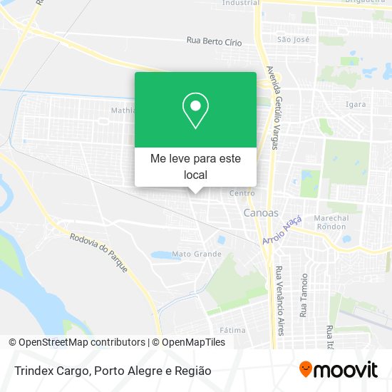 Trindex Cargo mapa