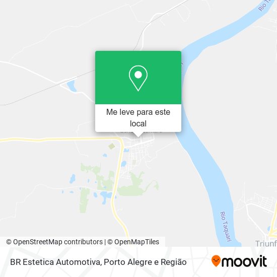 BR Estetica Automotiva mapa