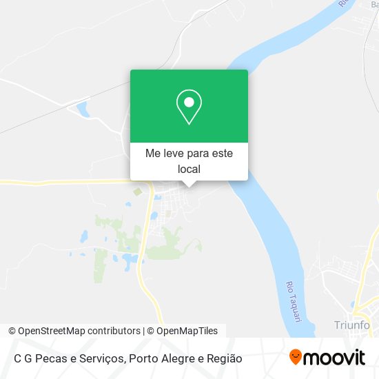 C G Pecas e Serviços mapa
