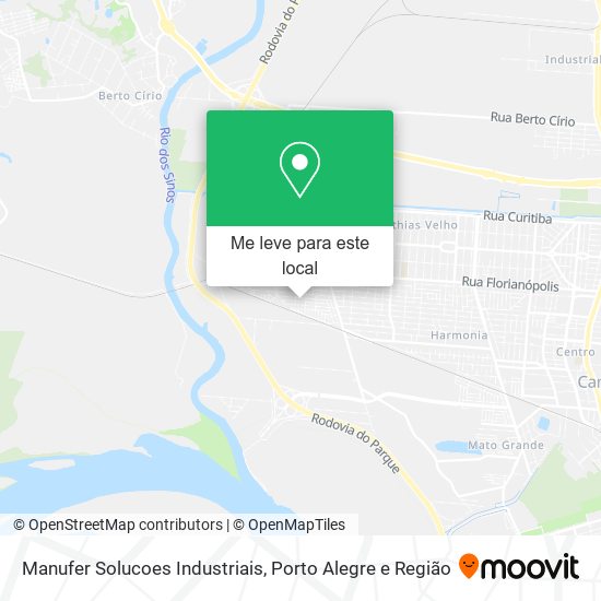 Manufer Solucoes Industriais mapa
