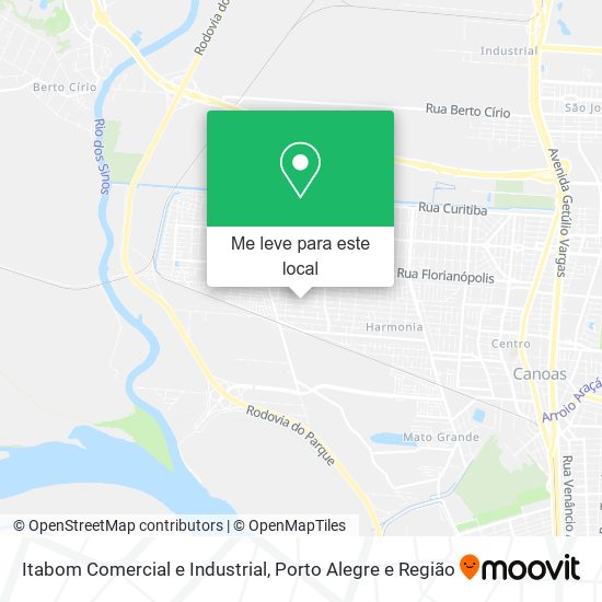 Itabom Comercial e Industrial mapa