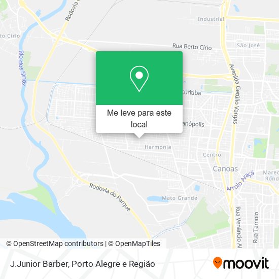 J.Junior Barber mapa