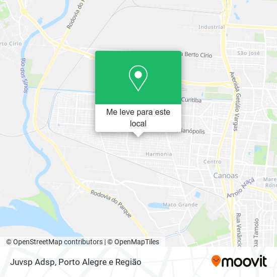 Juvsp Adsp mapa