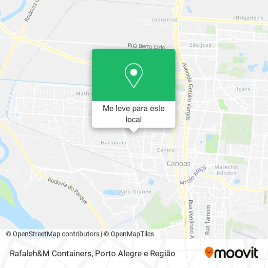 Rafaleh&M Containers mapa