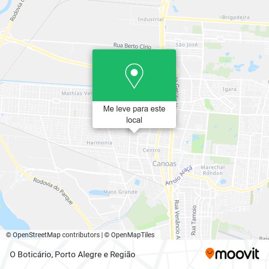 O Boticário mapa