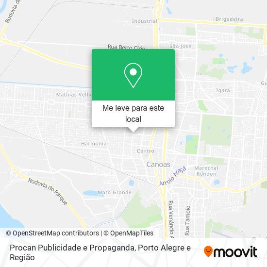 Procan Publicidade e Propaganda mapa