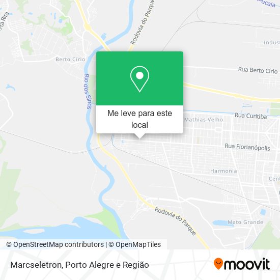 Marcseletron mapa