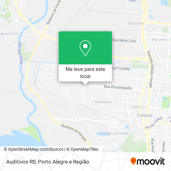 Auditivos RS mapa