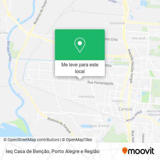 Ieq Casa de Benção mapa