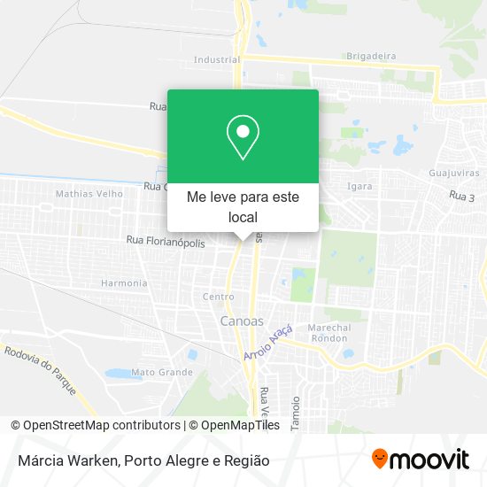 Márcia Warken mapa