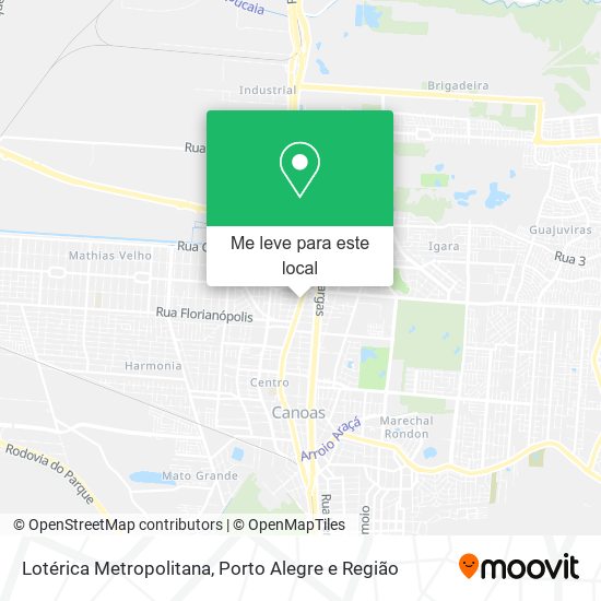 Lotérica Metropolitana mapa