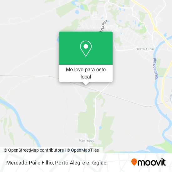 Mercado Pai e Filho mapa