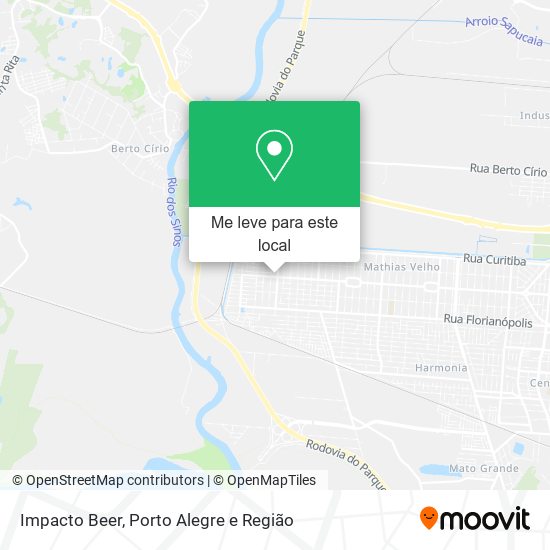 Impacto Beer mapa