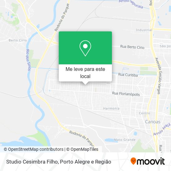 Studio Cesimbra Filho mapa