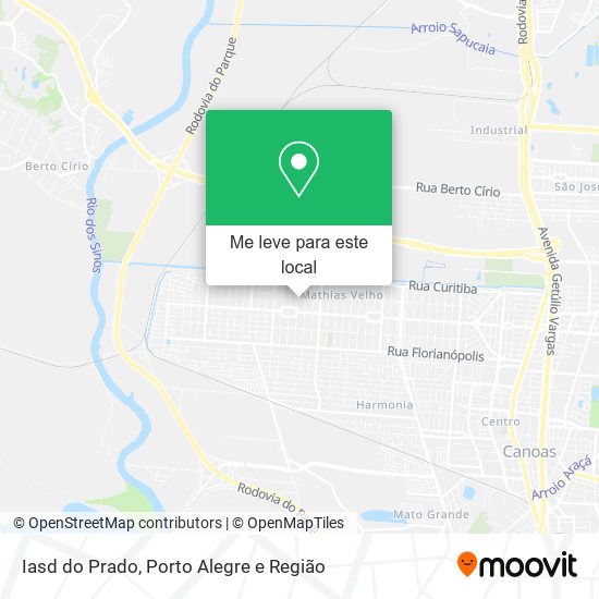 Iasd do Prado mapa